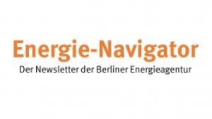 Energie-Navigator, der Newsletter der Berliner Energieagentur