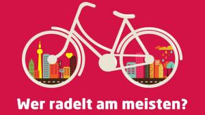 "Wer radelt am meisten?" - Ein Wettbewerb der Initiative mehrwert Berlin