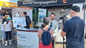 Felix Miehler, Projektmanager Klimaschutz & Nachhaltigkeit bei der Berliner Energieagentur, im Interview
