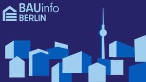 BAUinfo-Logo mit Stadtbild