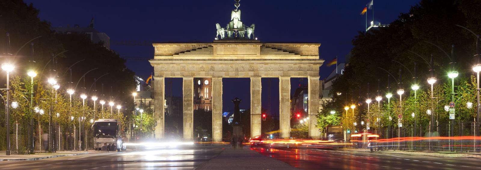 Brandenburger Tor bei Nacht