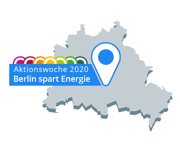 Aktionslogo Berlin spart Energie 2020