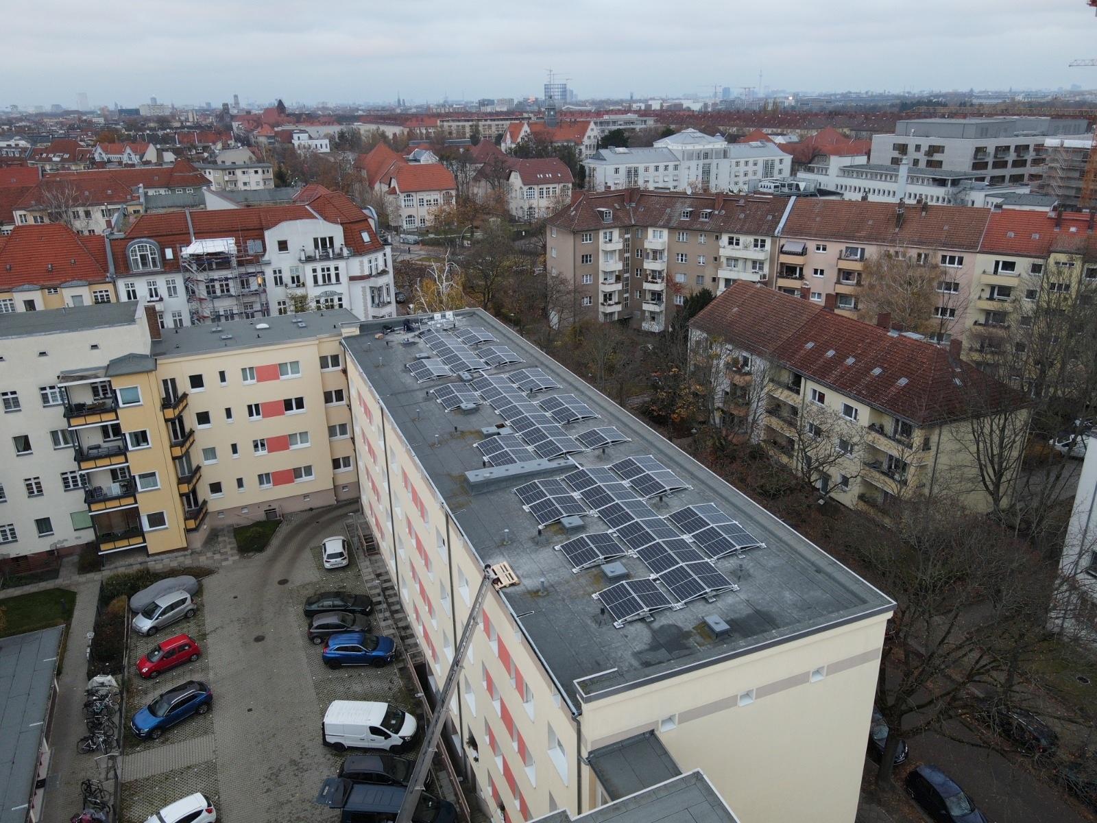 Wohnanlage in der Göttinger Straße, Foto: Solarpraxis