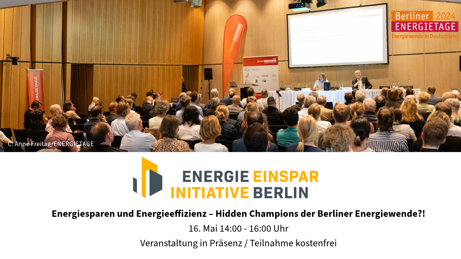 Energiesparen und Energieeffizienz - Hidden Champions der Berliner Energiewende?!