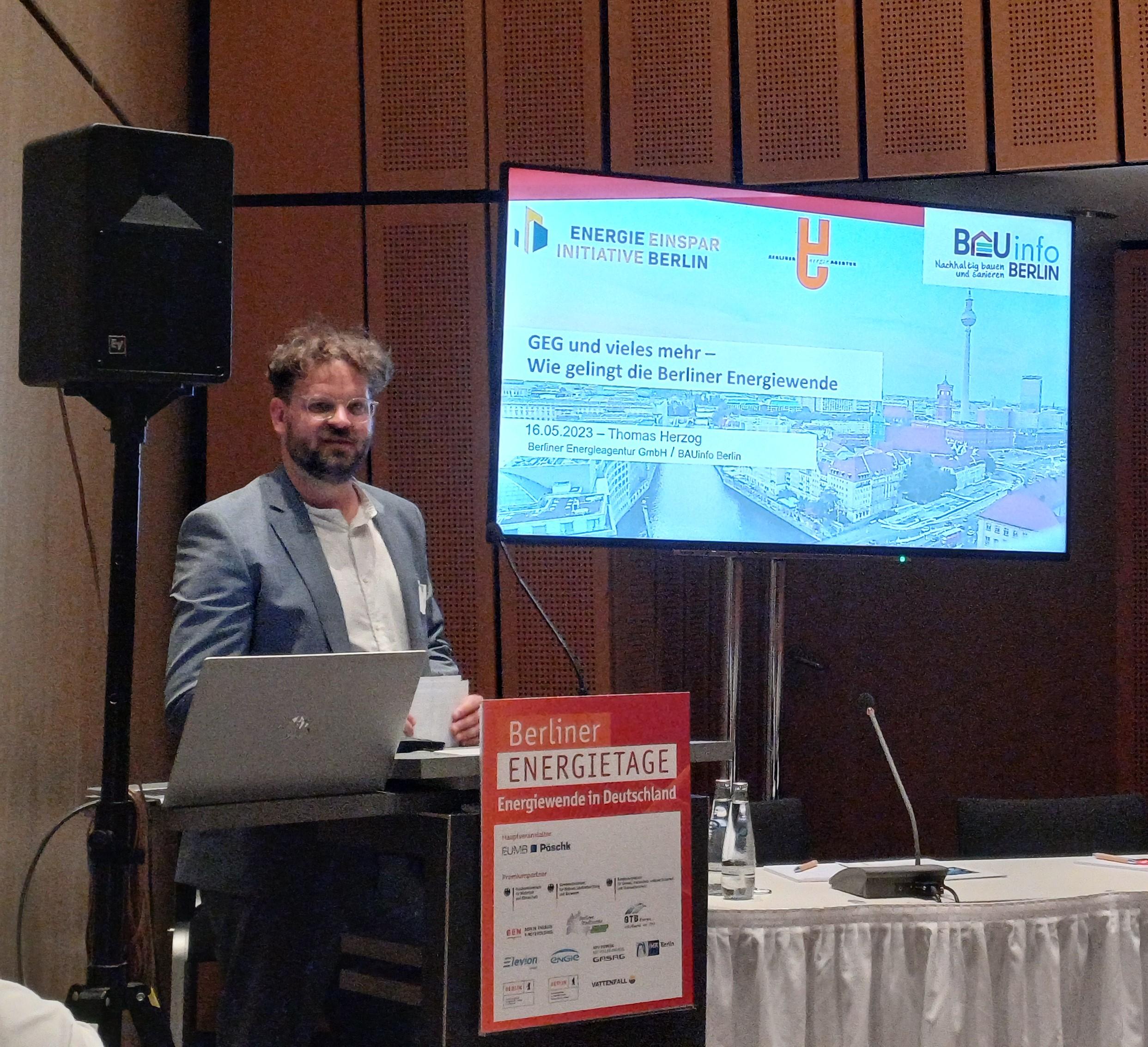 EnergieEinsparInitiative (EEIB): Vortrag Thomas Herzog (BEA)  