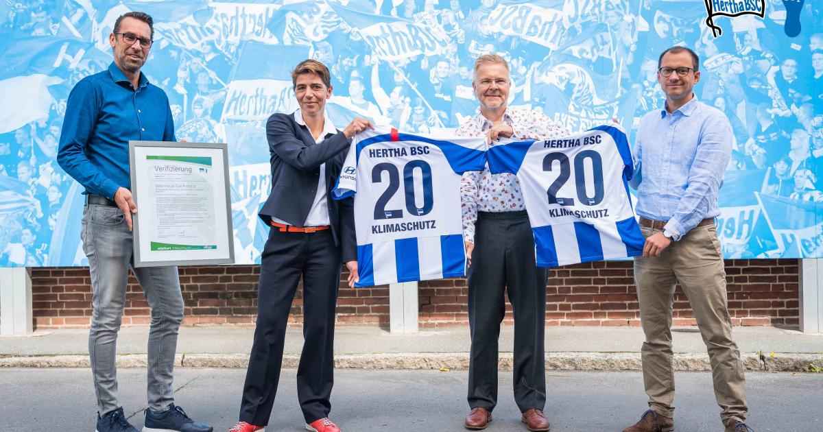 CO2-Fußabdruck für Hertha BSC | Berliner Energieagentur